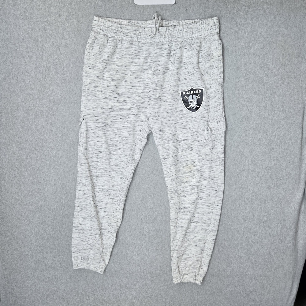 Las Vegas Raiders Men Sleepwear‎ XL Gray Concepts Sport Pajama Pants